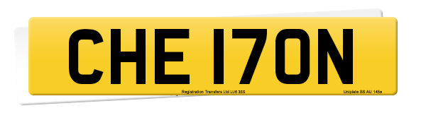 Registration number CHE 170N